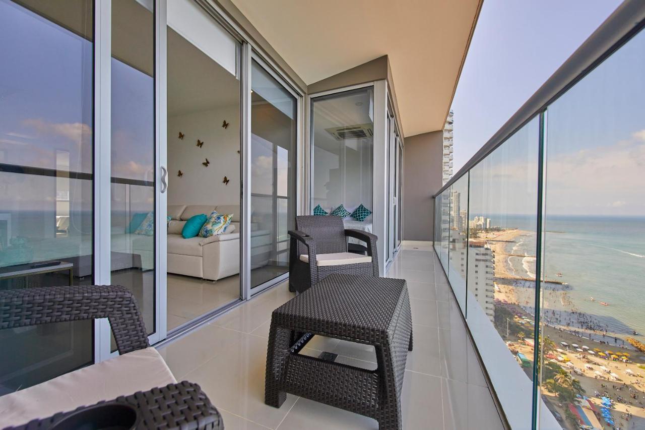 Beachfront Paradise With Outstanding Sunset Views Cartagena Exterior foto
